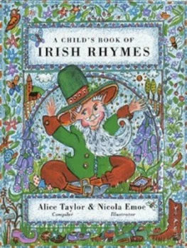 Image of A Childs Book of Irish Rhymes by Alice Taylor and Nicola Emoe Hardback
