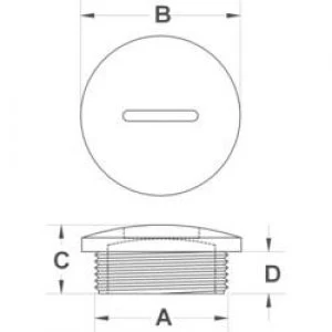 Image of KSS 534159 Screw Cap Black