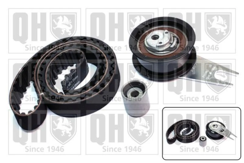 Image of QUINTON HAZELL Timing belt kit QUINTON HAZELL QBK221