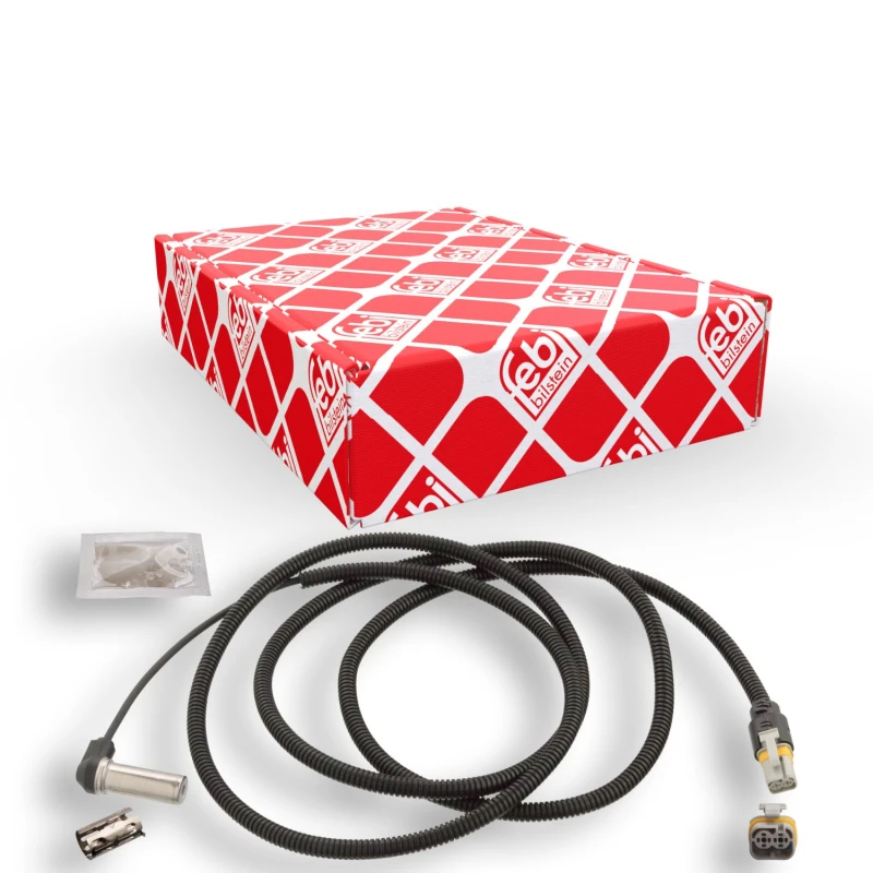 Image of FEBI BILSTEIN 103770 ABS Sensor with bush Sensor,wheel speed (412)