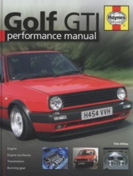 Image of Vw Golf Performance Manual by Tim Stiles Hardback