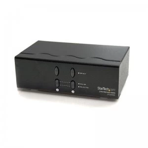 image of StarTech.com 2 Port VGA Auto Switch - VGA auto Switcher - VGA auto Swi