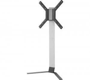 Image of ONE FOR ALL Ultra Slim WM6471 335mm TV Stand with Bracket Silver & Black, Silver