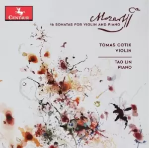Image of Mozart 16 Sonatas for Violin and Piano by Wolfgang Amadeus Mozart CD Album