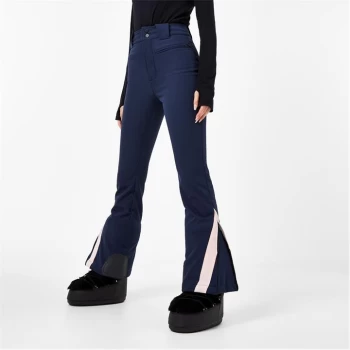 Jack Wills Colour Block Flared Ski Pants - Navy