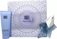 image of Thierry Mugler Angel Gift Set 50ml Eau de Parfum Refillable + 100ml Body Lotion