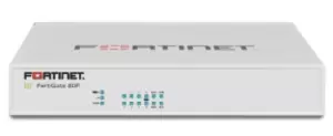 Image of Fortinet 8 x GE RJ45 ports, 2 x RJ45/SFP shared media WAN ports.