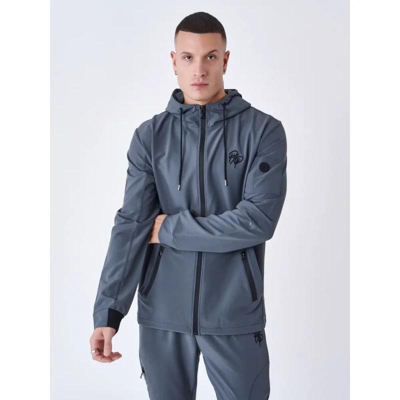Image of Project X Paris Hooded jacket Project X Paris Gris Male S 2433130_DGBK