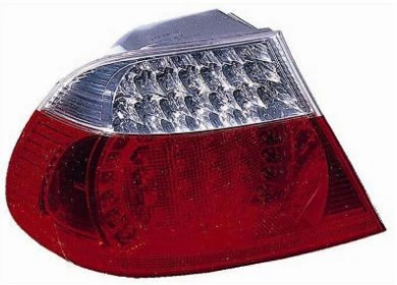 Image of VAN WEZEL 0653921 Rear light Outer section, with bulb holder, Left Combination Rearlight (391)