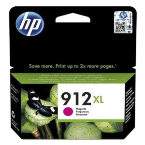 Image of HP 912XL Magenta Ink Cartridge