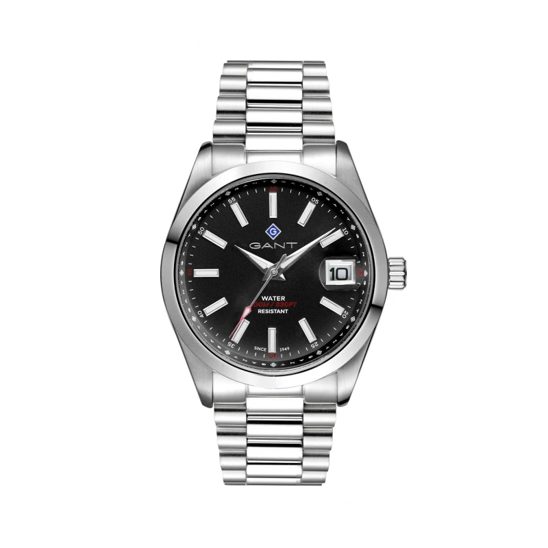 Image of Gant Mens Eastham Analogue Quartz Watch Silver male One Size