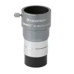 image of Celestron Omni 2x Barlow Lens 1.25