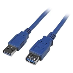 Image of StarTech USB 3.0 Male to Female Extension Cable - 2M