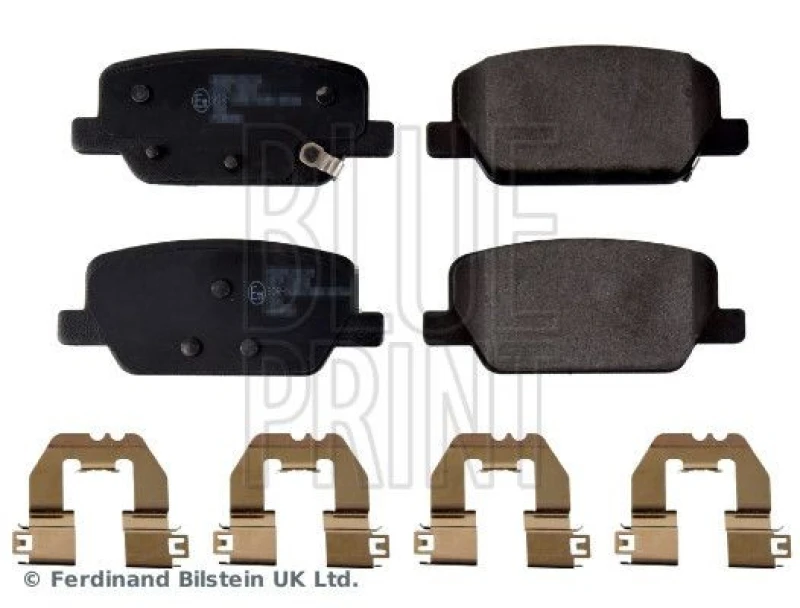 Image of Blue PRINT Brake pad set Blue PRINT ADBP420029