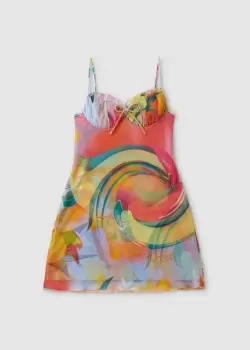 Image of Fiorucci Womens Fruity Balconette Dress In Pink