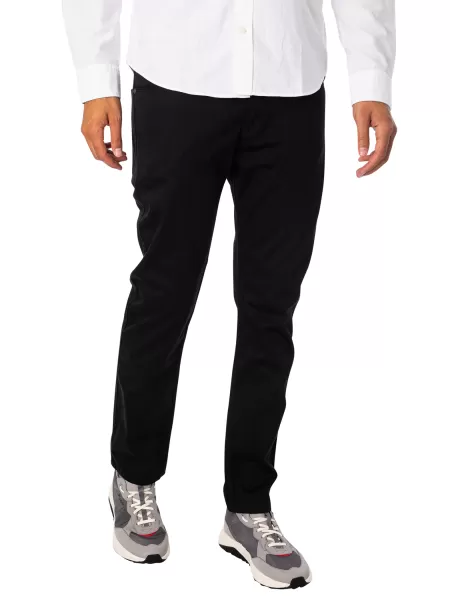 Image of HUGO 708 Slim Jeans Black 34W x 30L