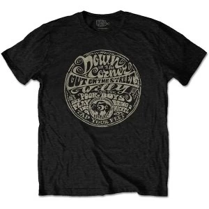 Image of Creedence Clearwater Revival - Down On The Corner Unisex Large T-Shirt - Black