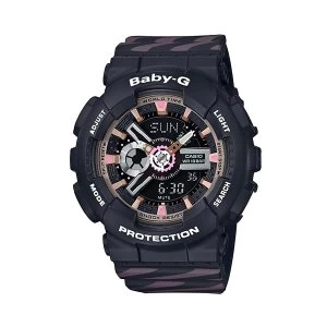Image of Casio BABY-G BA-110 Series Analog-Digital Watch BA-110CH-1A - Black