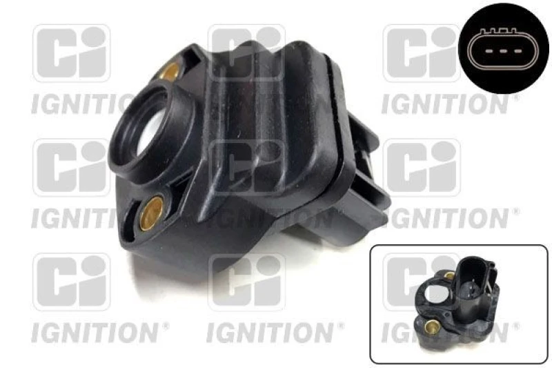 Image of QUINTON HAZELL Throttle position sensor (TPS) QUINTON HAZELL XPOT418