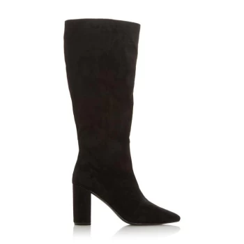 image of Head Over Heels Sali Knee High Boots - Black - 37