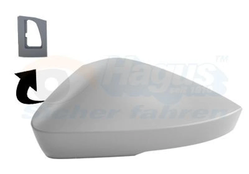 Image of VAN WEZEL Wing mirror cover VAN WEZEL 7611845