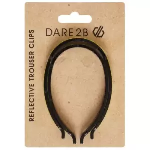 Image of Dare 2b Reflective Trouser Clips - Black
