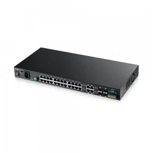 image of 28 Port Switch 24x Copper 4x Combo AC