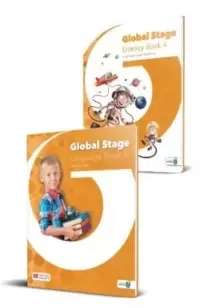 Image of Global Stage Level 4 Literacy Book and Language Book with Navio App