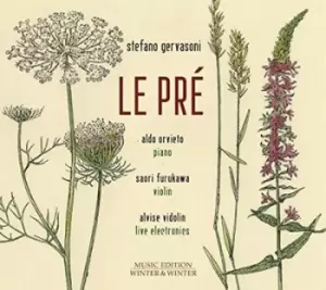 Image of Stefano Gervasoni Le Pre by Stefano Gervasoni CD Album