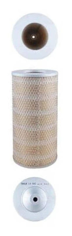 Image of MAHLE LX 882 Air filter Filter Insert Air Filter (8)