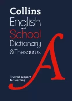 Image of Collins school dictionary & thesaurus - Paperback - Used