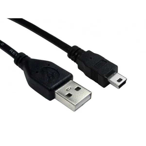 Image of Cables Direct 5m USB 2.0 Type A to Mini B Cable