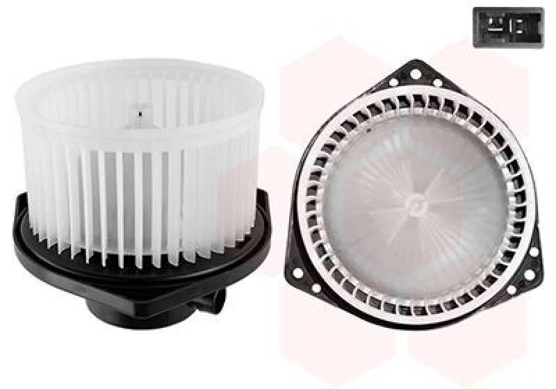 Image of VAN WEZEL Blower motor VAN WEZEL 0809773
