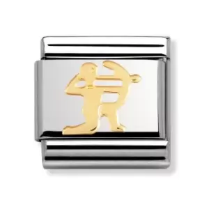 Image of Nomination Classic Gold Sagittarius Symbol Charm