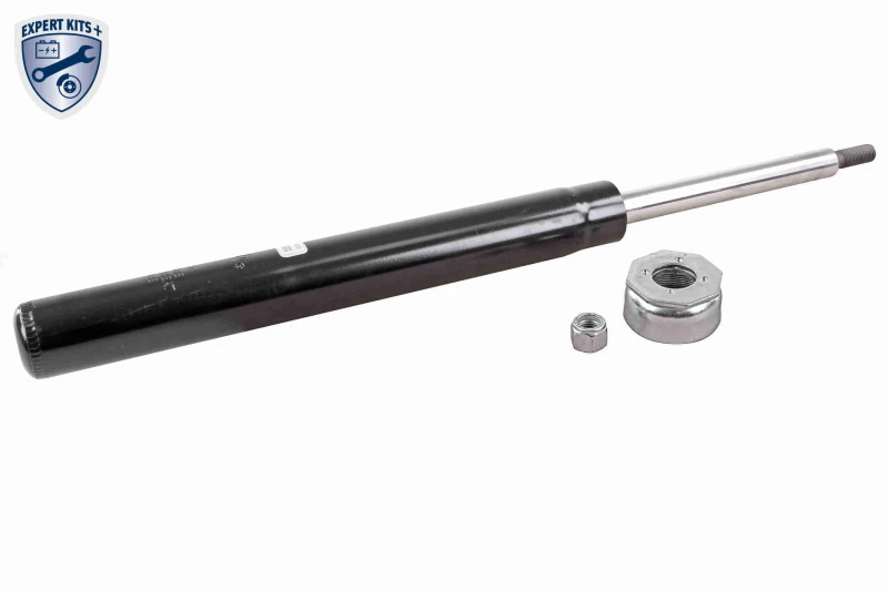 Image of VAICO V10-6443 Shock absorber Front Axle Right, Gas Pressure, Twin-Tube, Original VAICO Quality, Suspension Strut Insert, Top pin Shock Absorber (854