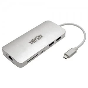 Image of Tripp Lite USB C Docking Station 4K HDMI Thunderbolt 3 PD Charging Mic