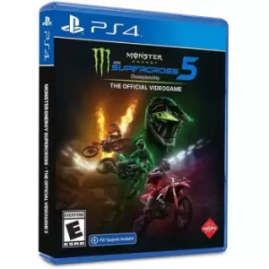 Image of Monster Energy Supercross 5 PS4 Game