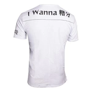 Image of Aggretsuko - Retsuko Rage I Wanna Eat Mens Small T-Shirt - White