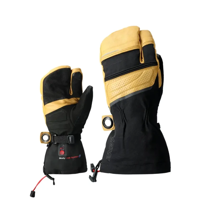 Image of Heated gloves Lenz 8.0 lobster Noir Unisex XS