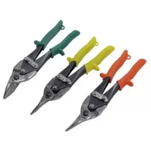Image of Silverline (CT17) Aviation Tin Snips Set 3pce 240mm