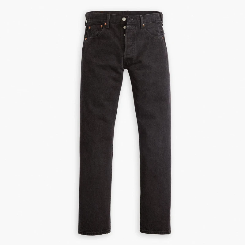 Image of Levis 501 Driverway 93 Straight Jeans Black male 34L