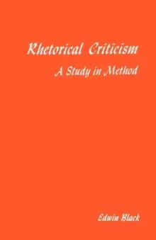 Image of Rhetorical Criticism : A Study In Method