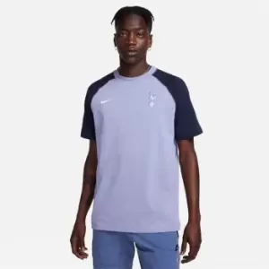 Image of Nike Tottenham Hotspur Travel T-Shirt 2023 2024 Adults - Purple