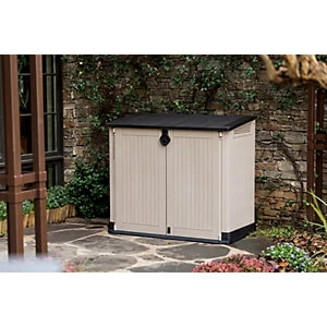 Image of Keter Store It Out Midi Storage - Beige & Brown