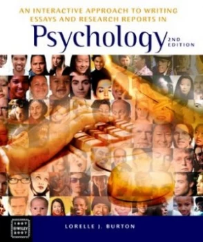 Image of An Interactive Approach to Writing Essays and Research Reports in Psychology by Lorelle J. Burton Paperback