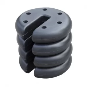 Image of Outsunny Tent Weight Base, 4pcs Anchor Weights