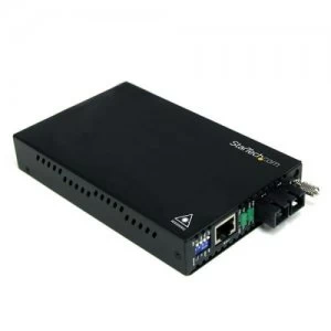 image of 10 100 Mbps SM Fiber Converter SC 30km