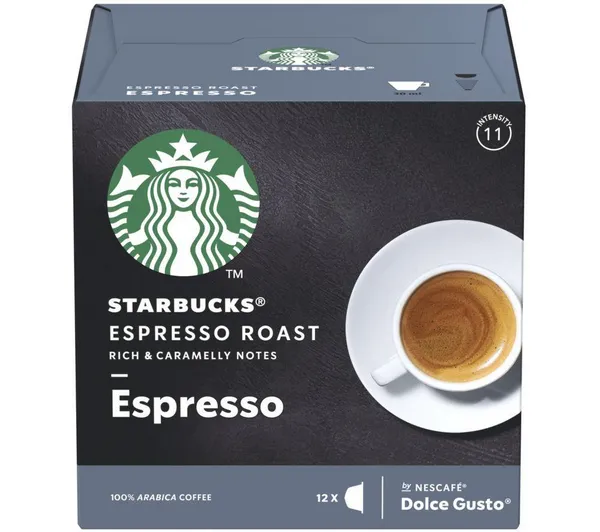 Image of Starbucks Dolce Gusto Espresso Roast Coffee 36 Pods