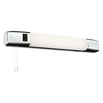 image of Firstlight - Slimline - LED Bathroom Shaver Light (Switched) Chrome