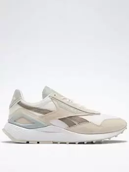 Image of Reebok Classic Leather Legacy Az Shoes, Brown/White, Size 3.5, Women